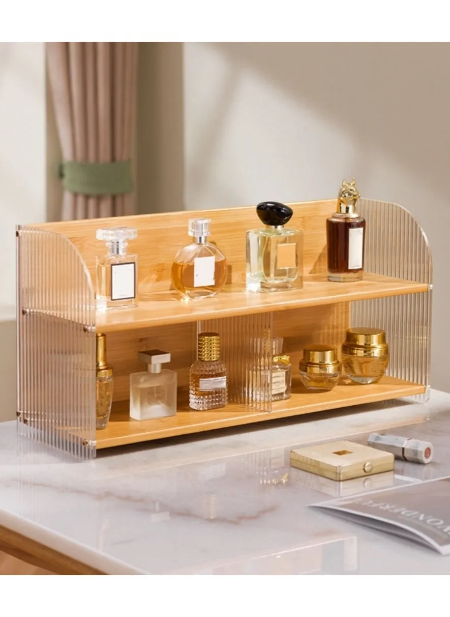 Nordic Modern Style Multifunctional Acrylic Dressing Table Desktop Tabletop Storage Rack Skin Care Products Cosmetics Perfume Organizer Rack-1