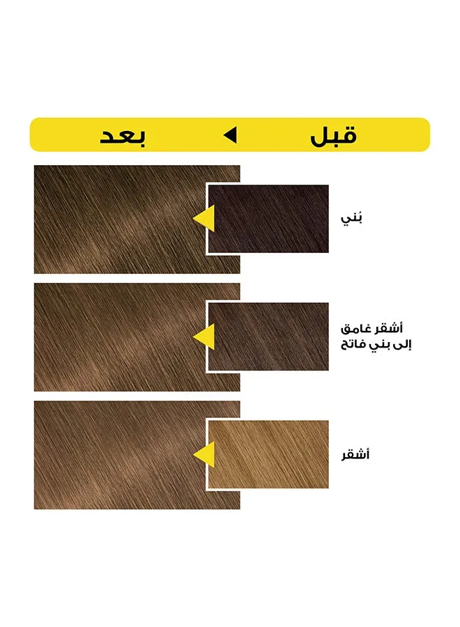 صبغة الشعر أوليا الخالية من الأمونيا بريليانت كولوروالغنية بالزيوت للون دائم للشعر 7.0 أشقر داكن-2