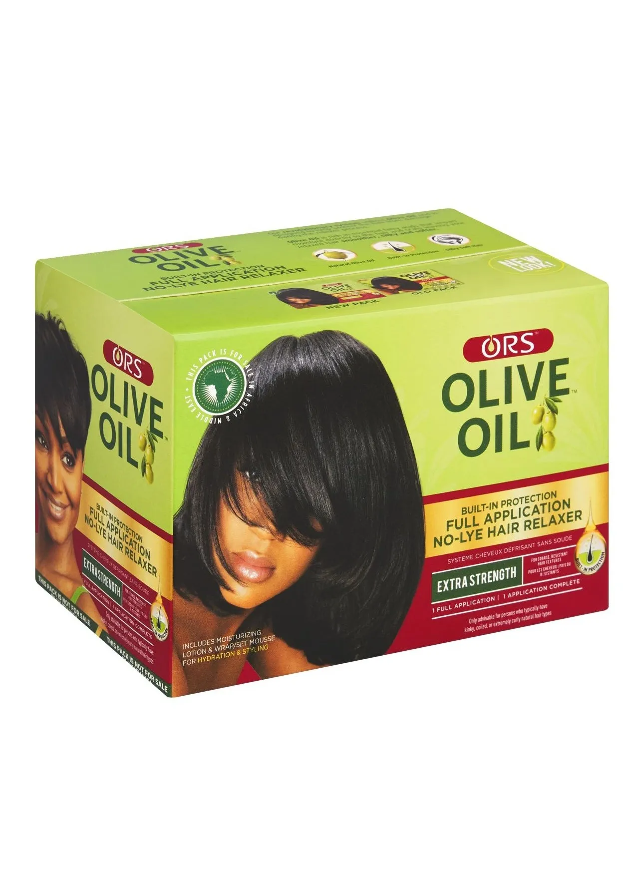 Olive Oil Built-In Protection Full Application No-Lye Hair Relaxer Extra Strength-1