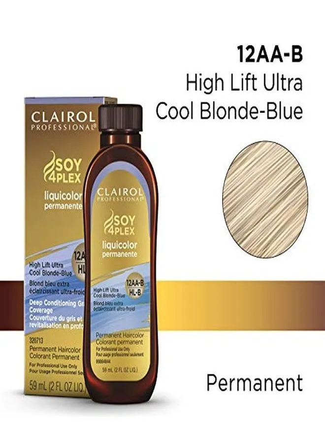 Permanent Liquicolor For Blonde Hair Color, 12Aa High Lift Coolest Blonde, 2 Oz-2