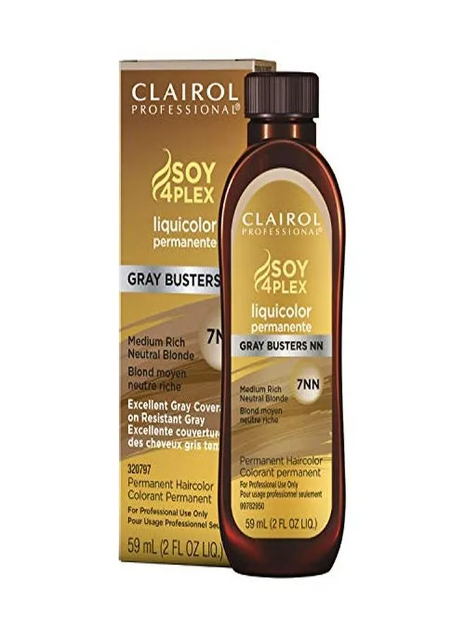 Permanent Liquicolor For Blonde Hair Color, 7Nn Med Neutral Blonde, 2 Oz-1