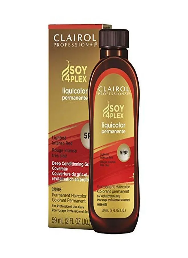 Permanent Liquicolor For Dark Hair Color, 5Rr Lightest Intense Red, 2 Oz.-1