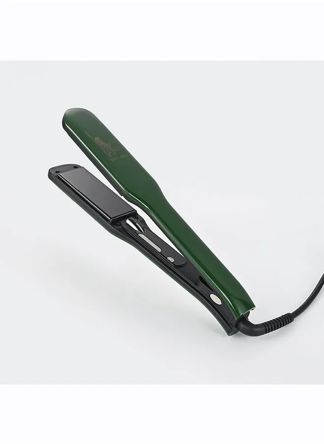 Portable Hair Straightening Ceramic Flat Iron Black with Rotatable Power Cord 1 Min Fastheat-2