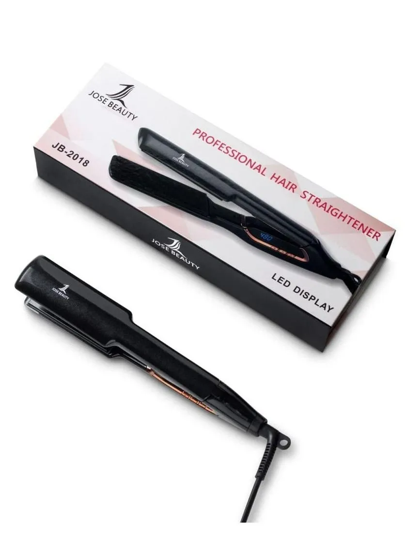 Professional ceramic hair straightener with LED display F480-1