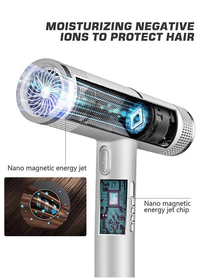 مجفف الشعر الأيوني الاحترافي مجفف الشعر المتحرك 1000 وات محرك عالي السرعة بدون فرشاة-2