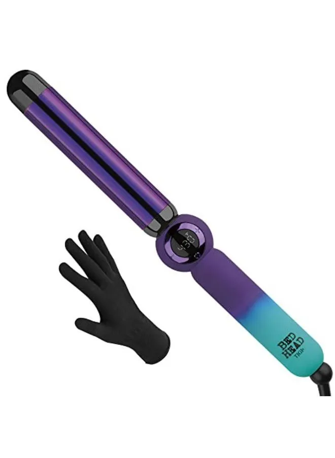 Rough Volume Clamp Free Digital Curling Wand, 1-1/4