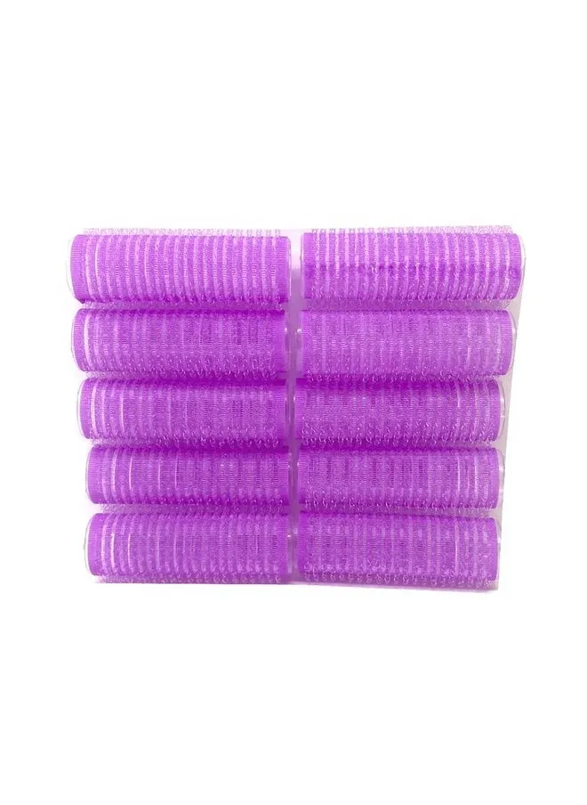 Small Self Stick Hair Grip Curlers Rollers 10Pc-1