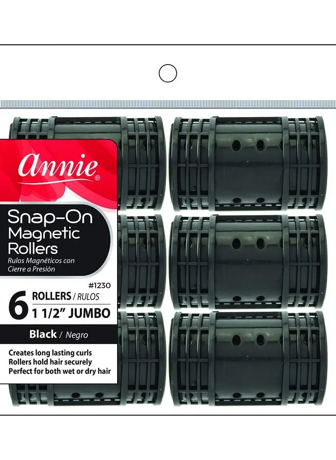 Snapon Magnetic Rollers Size Jumbo 6Ct Black-1