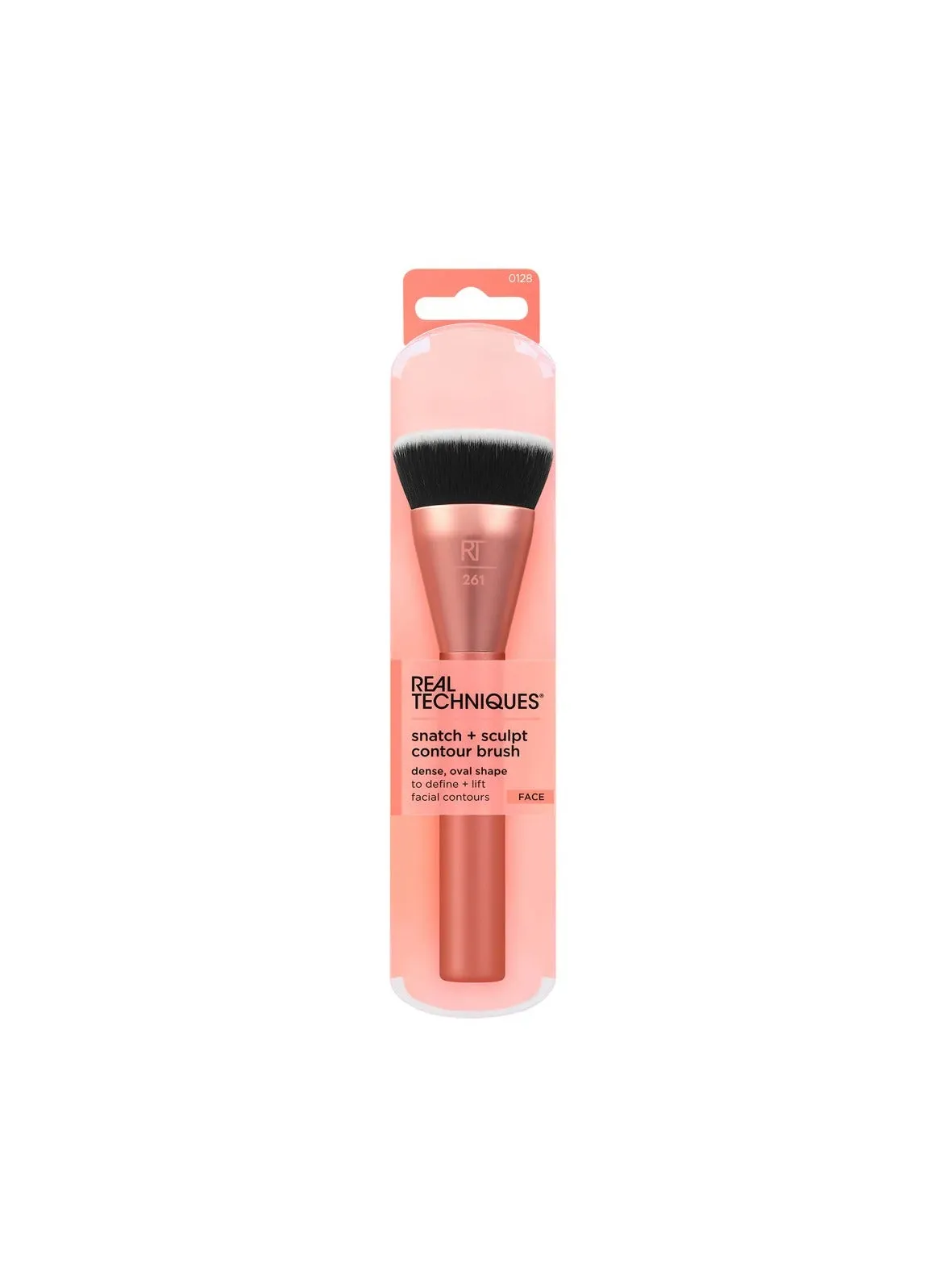 Snatch + Sculpt Contour Makeup Brush Pink-1