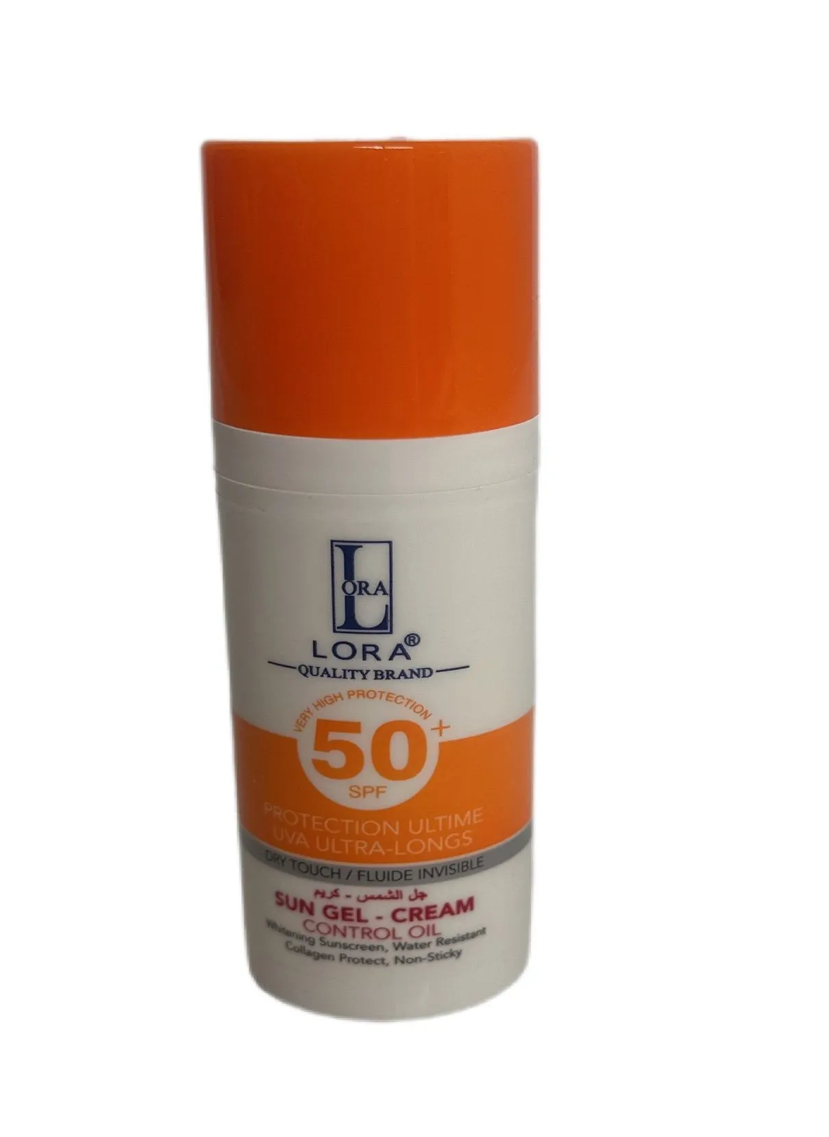 واقي الشمس SPF 50 + لمسة جافة 50 مل كريم واقي الشمس للتحكم في زيت التبييض الواقي من الشمس والكولاجين المقاوم للماء وغير لزج 50 مل-1