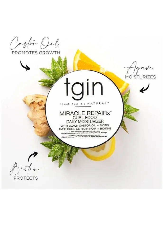 Tegene Miracle Reparex Curl Food Daily Moisturizer for Damaged Hair - Repair, Protect and Treat - 340 g-2