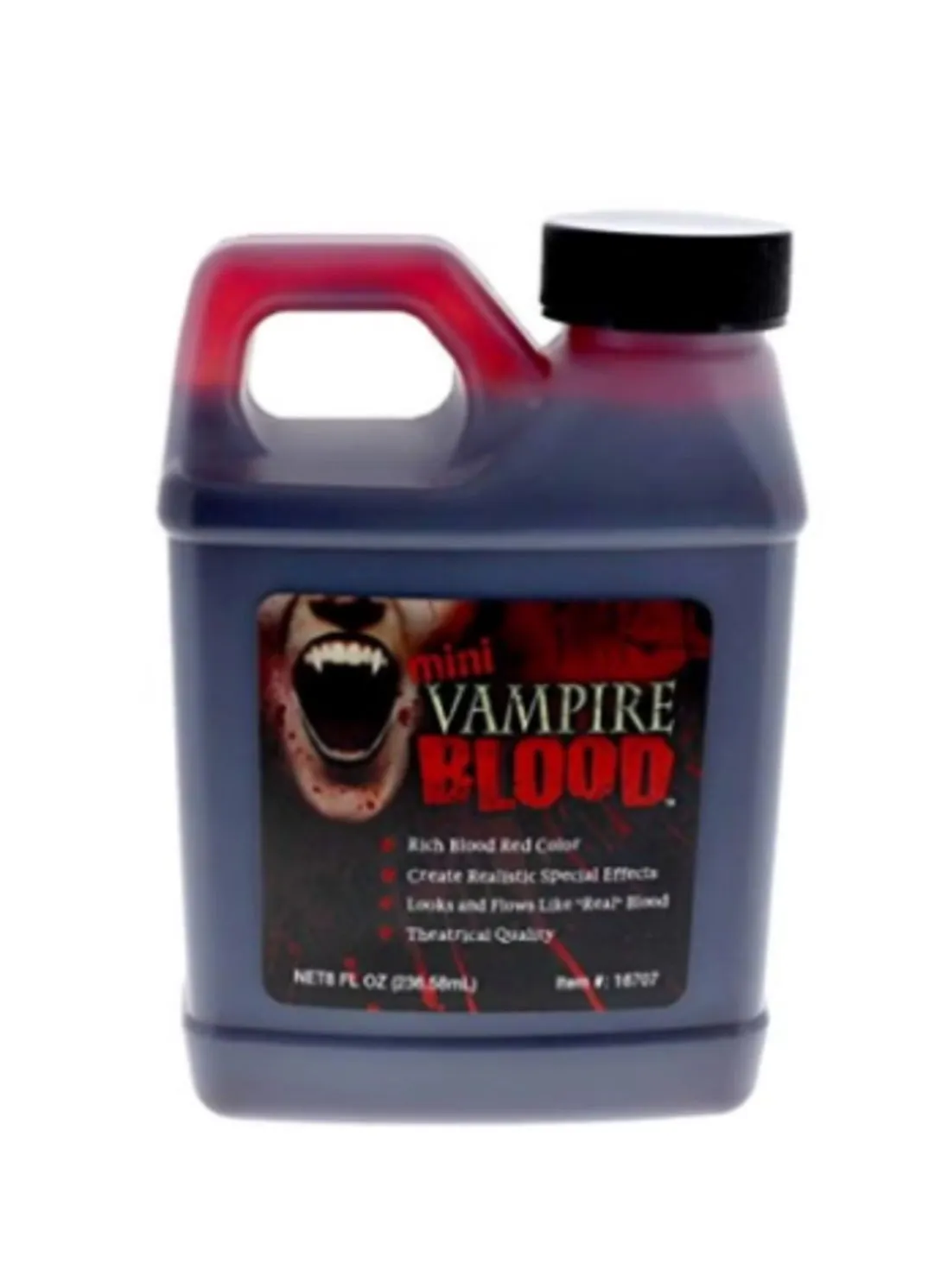 Theatrical Quality Fake Blood Red-1