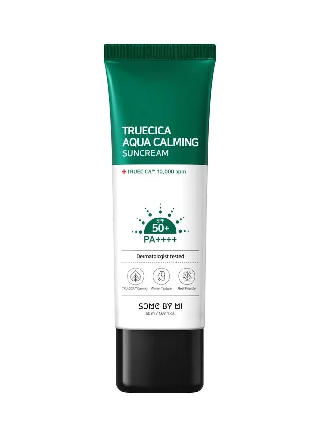 كريم الشمس المهدئ Truecica Aqua بعامل حماية من الشمس SPF50+ Pa++++-1