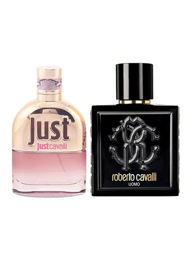 أومو وجست كافالي Uomo EDT 100, Just Cavalli EDT 75ملليلتر-1