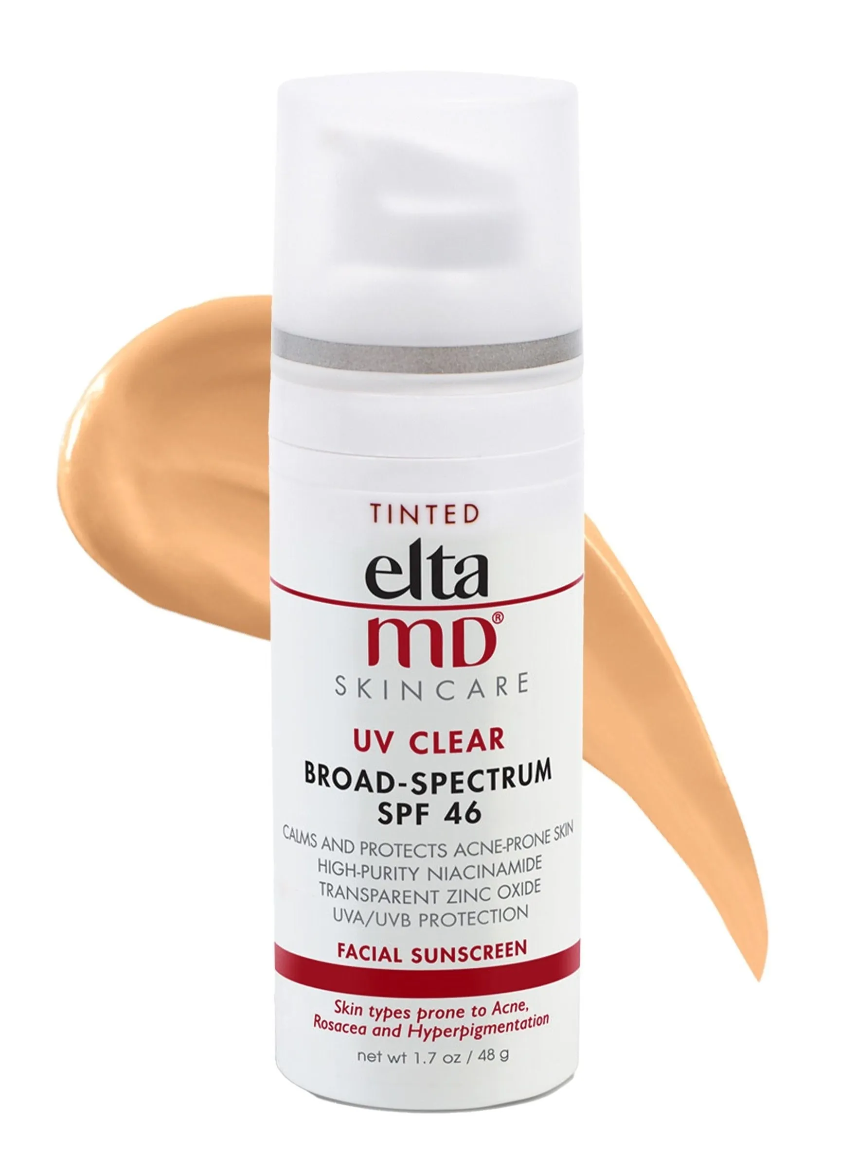 UV Clear Broad Spectrum SPF 46 Moisturizing Facial Sunscreen, Protects Sensitive Skin and Acne Prone Skin, Can Easily Be Worn Alone or Under Makeup, Perfectly Blends Into Liquid Foundation-1