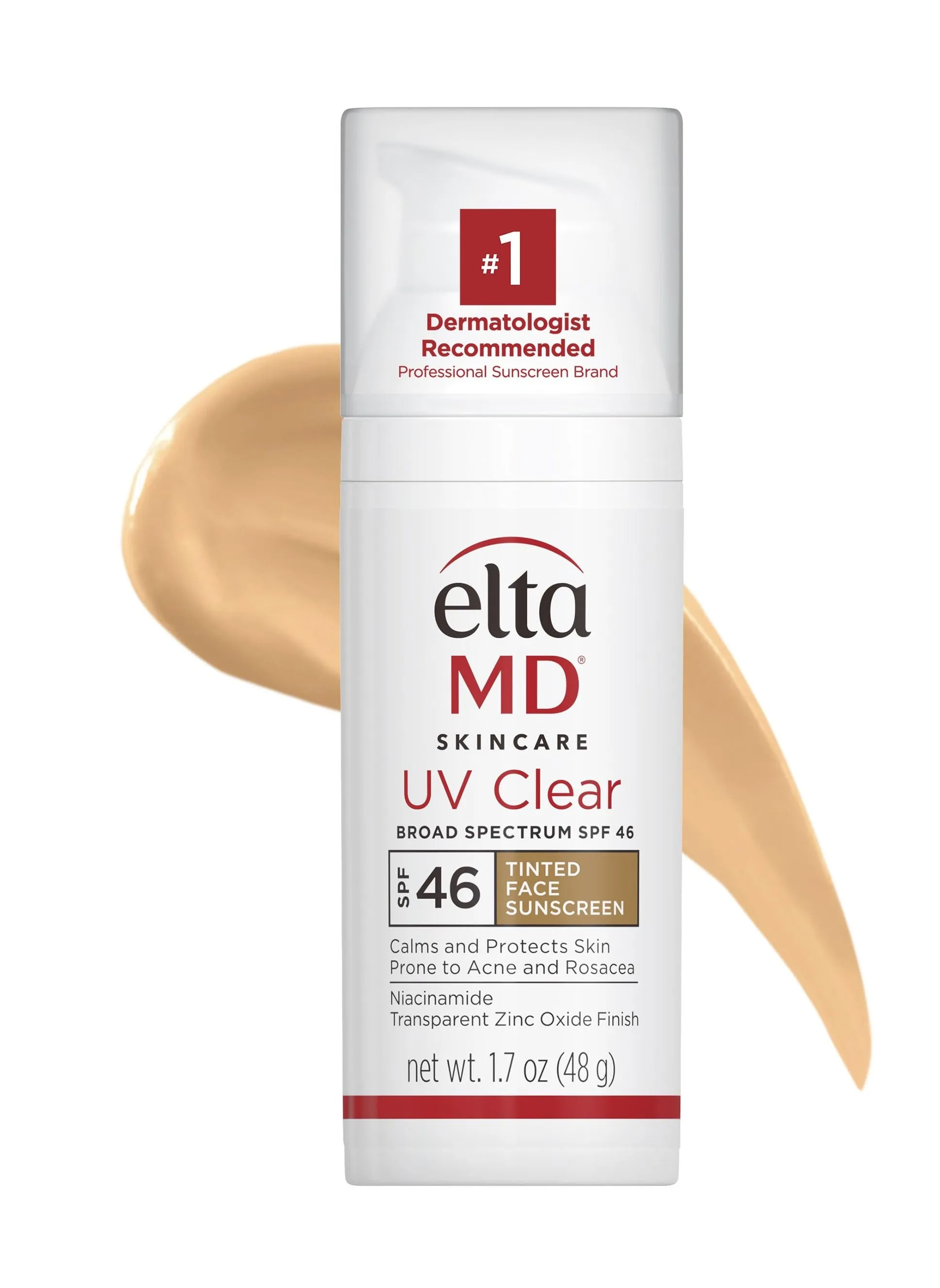 UV Clear Facial Sunscreen SPF 46 - Tinted for Unisex-1