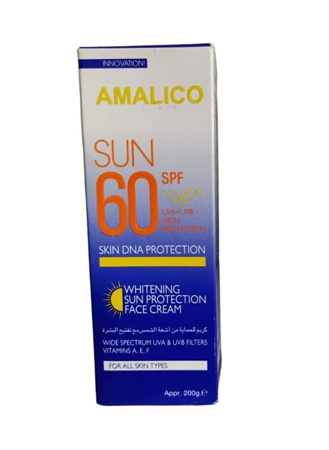 كريم تفتيح الوجه للحماية من الشمس بعامل حماية من الشمس SPF60 200 جم-2